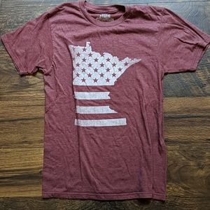 MN American Flag Shirt